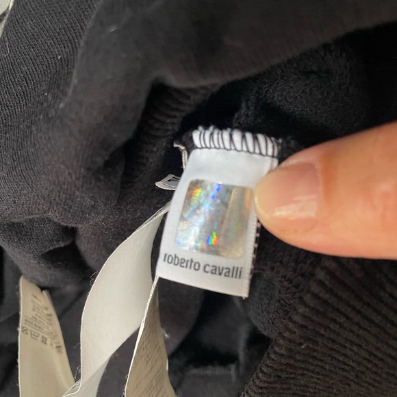 Roberto Cavalli Print Graphic Big Logo Sweatshirt - Picture 7 of 8